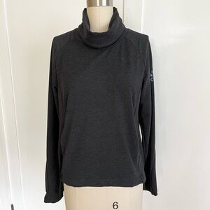 Like New Adidas Black Long Sleeve Turtleneck